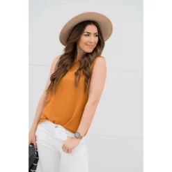 Betsey's Cinched Neck Tank -Women's Clothing Store BB 1841 d1026d2a 60ff 4b5b a57e be6229cc6b5a