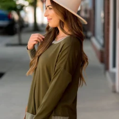 Detailed V Sweatshirt -Women's Clothing Store BB 1843 c663e1a3 ff5b 4b88 9735 283a5e1460cb 237208