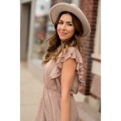 Mini Dot Ruffle Sleeve Dress -Women's Clothing Store BB 1843 d194ec03 dbe6 4d05 acd0 80887eb9abcd