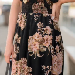 Full Bloom Ruffle Bottom Midi Skirt -Women's Clothing Store BB 1858 154200