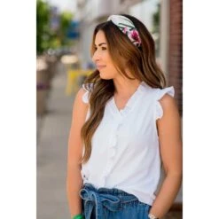 All Over Ruffles V-Neck Tank 30 All Over Ruffles V-Neck Tank -Women's Clothing Store BB 1867 45cf9c89 a9c2 41ce 9b32 cb9bc51a6577