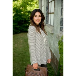 Striped Basic Hoodie 27 Striped Basic Hoodie -Women's Clothing Store BB 1884 c79b0039 3760 4261 aad1 b34ada137079