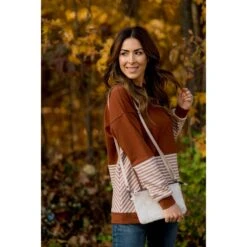 Day To Day Striped & Chevron Sweatshirt -Women's Clothing Store BB 1891 5f171675 e57b 46ff 986f 722d84b30b6d