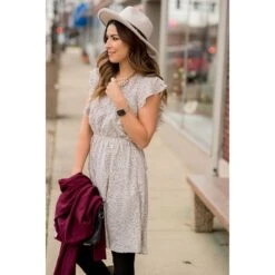 Mini Dot Ruffle Sleeve Dress -Women's Clothing Store BB 1925 a0f370ba 0d0a 4415 8bf3 1ba9f90bdce9