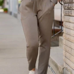 Zipper Bottom Drawstring Pants -Women's Clothing Store BB 1937 8238afb7 2bc9 4bb1 94b3 fa7296f09064 917404