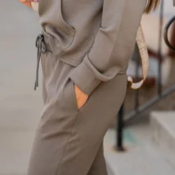 Zipper Bottom Drawstring Pants -Women's Clothing Store BB 1946 66c0722f 4649 40bd a762 f747ab94101a 569703