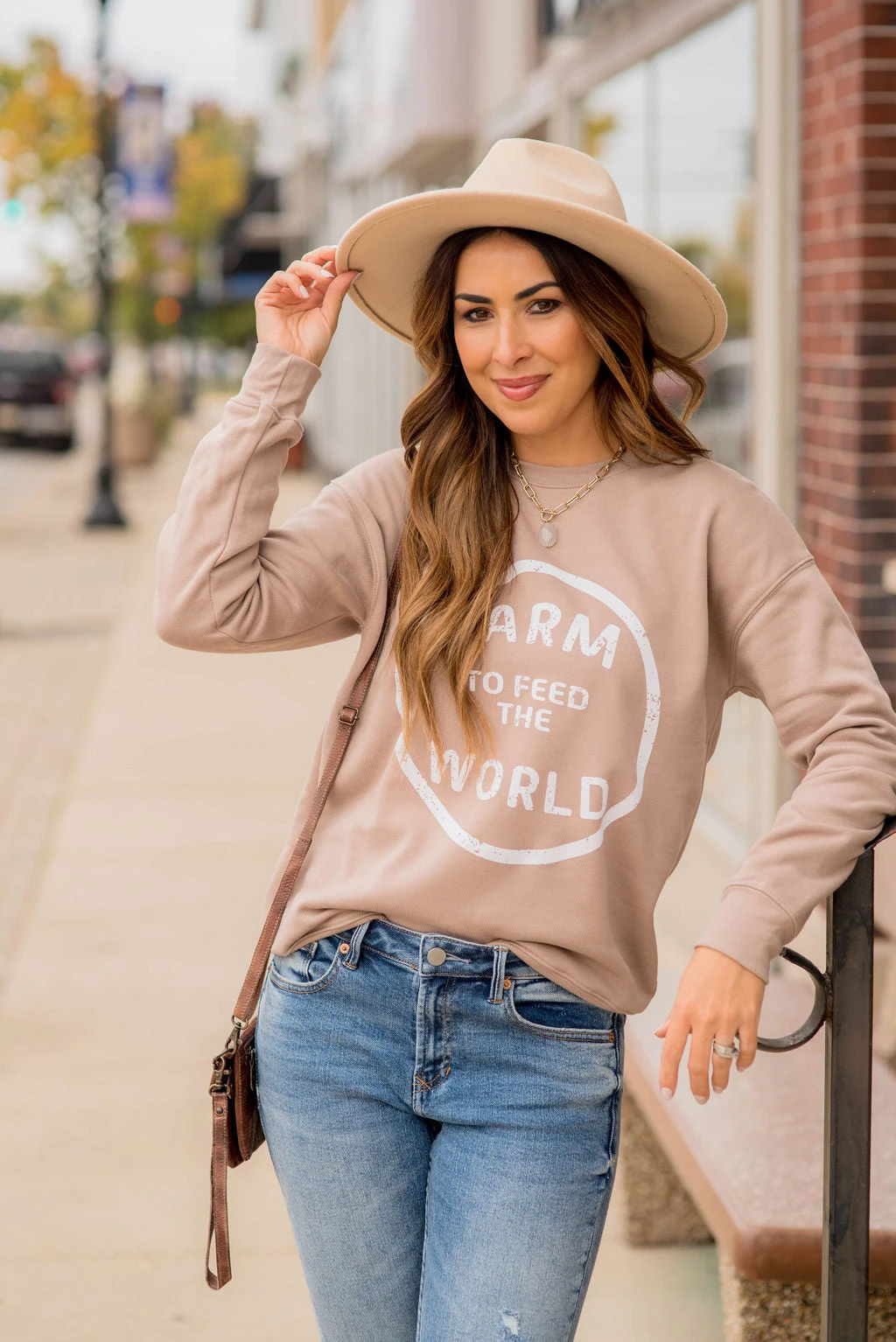 Farm To Feed The World Graphic Crewneck 6 Farm To Feed The World Graphic Crewneck - Image 6