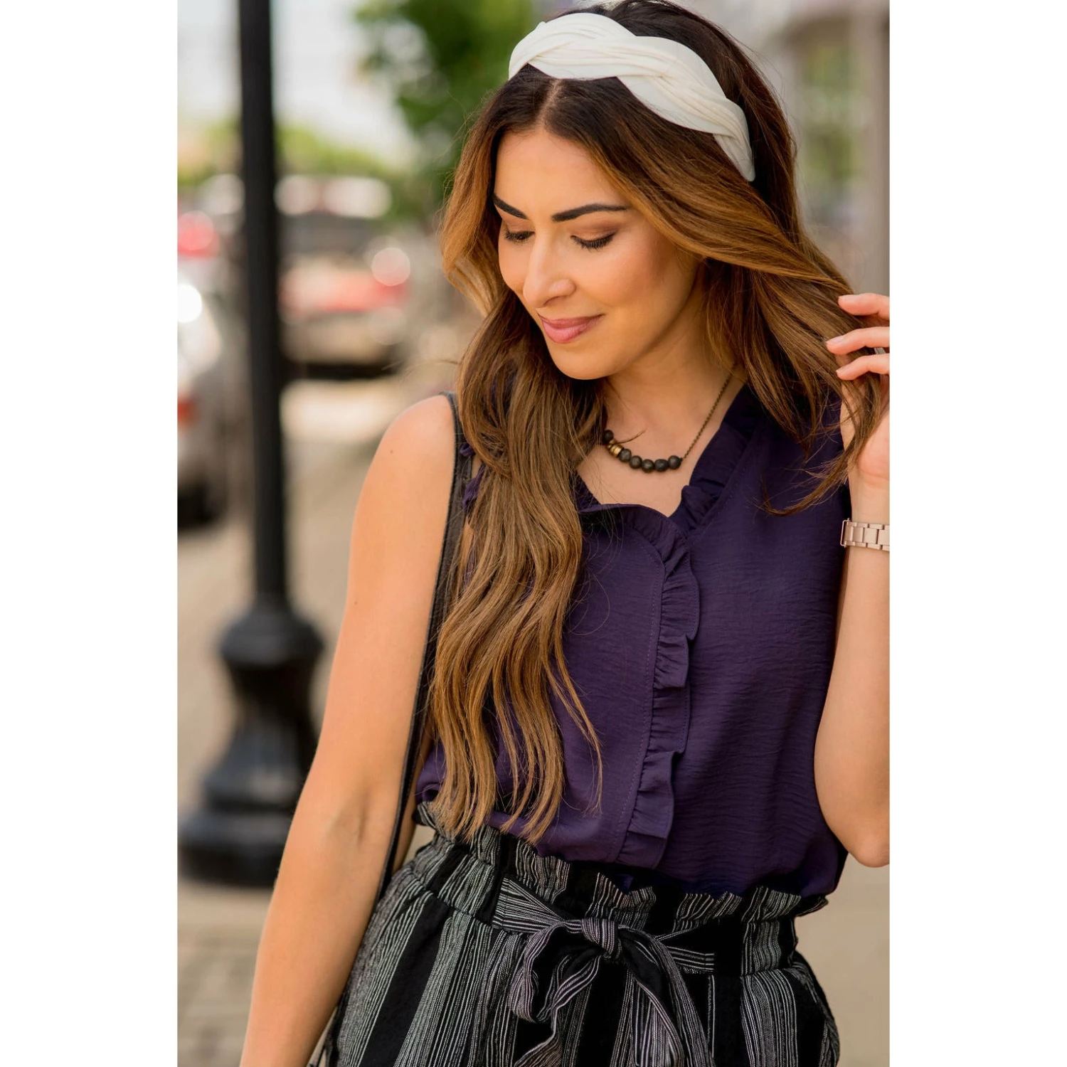 All Over Ruffles V-Neck Tank 14 All Over Ruffles V-Neck Tank - Image 14