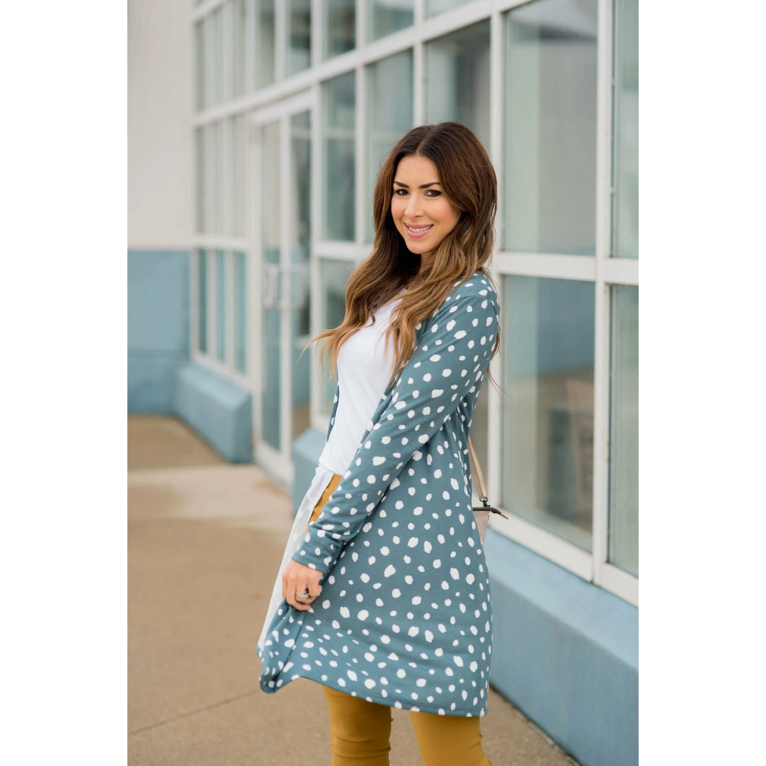 Flowy Lightweight Cheetah Tunic Cardigan 4 Flowy Lightweight Cheetah Tunic Cardigan - Image 4