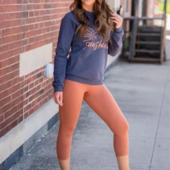 Basic Cropped Active Leggings -Women's Clothing Store BB 1978 738303