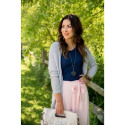 Short Sleeve Textured Pocket Tee 28 Short Sleeve Textured Pocket Tee -Women's Clothing Store BB 1985 scaled 723636