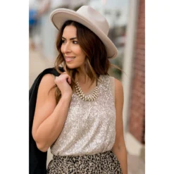 Sequin Tank -Women's Clothing Store BB 1989 46d18f19 aeb7 4b28 82f0 716c2b552917