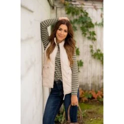 Matte Puffer Vest -Women's Clothing Store BB 1989 7af6154e 0423 49de 8b43 806e740695df