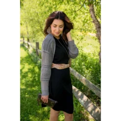 Peplum Sleeve Dress -Women's Clothing Store BB 1998