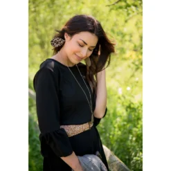 Peplum Sleeve Dress -Women's Clothing Store BB 2007