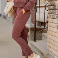 Zipper Bottom Drawstring Pants -Women's Clothing Store BB 2017 27774d96 3b6d 4f12 bde1 b799c96dcec2 334630