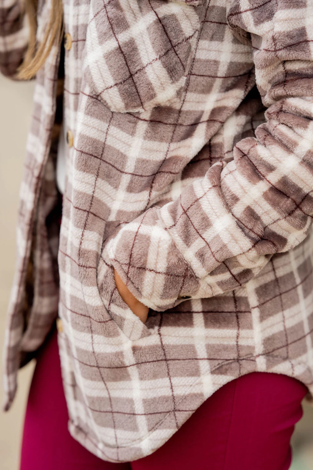 Power Trip Plaid Shacket 11 Power Trip Plaid Shacket - Image 11