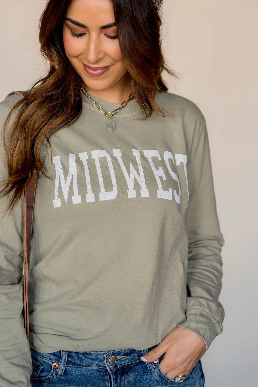 Midwest Long Sleeve Graphic Tee 8 Midwest Long Sleeve Graphic Tee - Image 8
