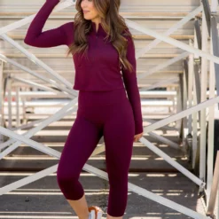 Cropped Half Zip Active Sweatshirt 15 Cropped Half Zip Active Sweatshirt -Women's Clothing Store BB 2043 4f18b56e 45b3 4048 b72c 5502fe284b28 190630