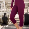 Basic Cropped Active Leggings