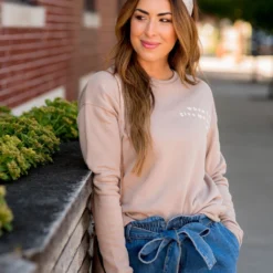 When I Rise Give Me Graphic Crewneck -Women's Clothing Store BB 2074 e69e8162 e599 4a95 ac7e 8dc5edabffbe 832721