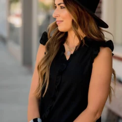 All Over Ruffles V-Neck Tank 35 All Over Ruffles V-Neck Tank -Women's Clothing Store BB 2104 1a7aef7f c811 46e5 a2c6 3f36720bf25d 496634