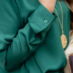 Dressy Cinched Neck Blouse -Women's Clothing Store BB 2126 a18acc38 bbbe 48c8 98f3 cbbb1d11f8a9