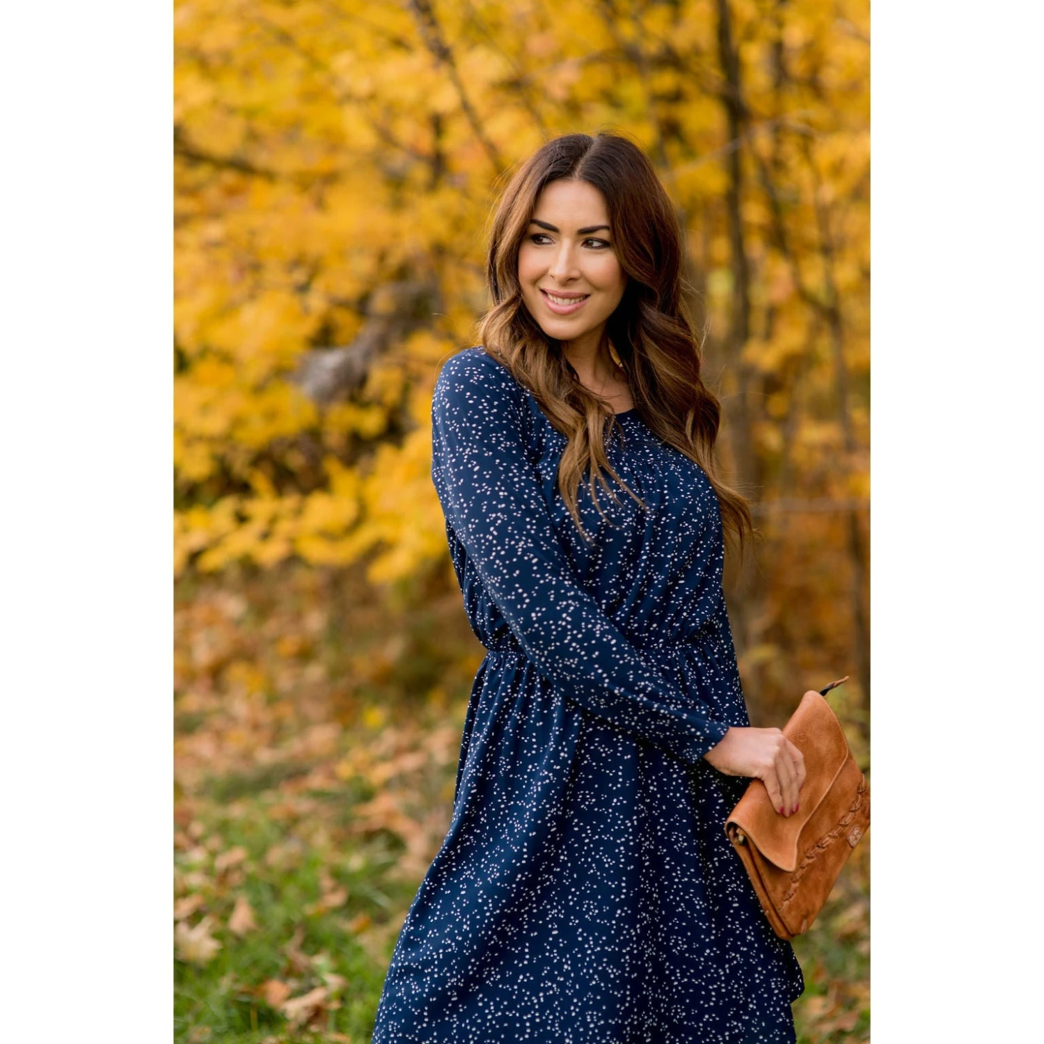 Endearingly Speckled Long Sleeve Dress 8 Endearingly Speckled Long Sleeve Dress - Image 8