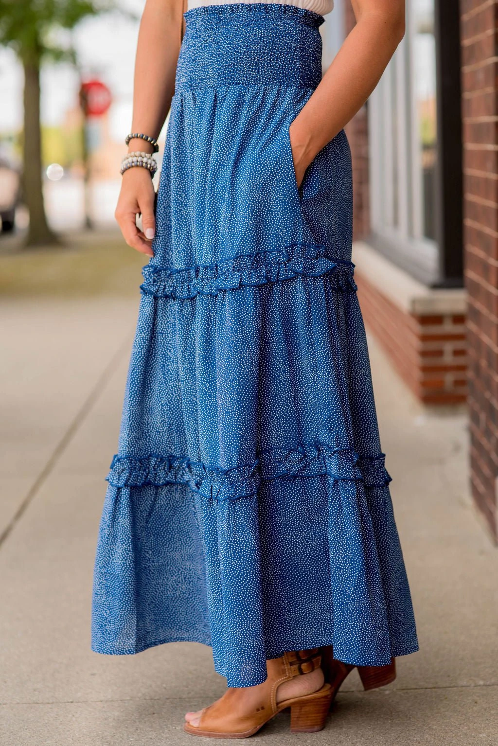 Mini Dottie Tiered Maxi Skirt 10 Mini Dottie Tiered Maxi Skirt - Image 10