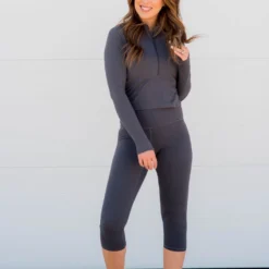 Basic Cropped Active Leggings -Women's Clothing Store BB 2152 995940