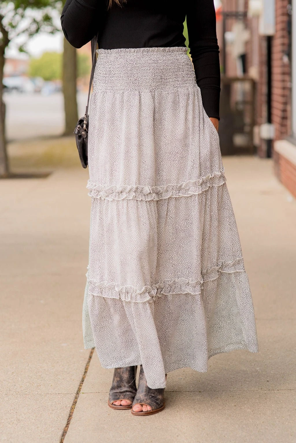 Mini Dottie Tiered Maxi Skirt 12 Mini Dottie Tiered Maxi Skirt - Image 12