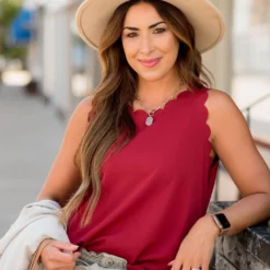 Scalloped Tank 32 Scalloped Tank -Women's Clothing Store BB 2156 acb5ba58 fbeb 47b3 beee 96cd079615ee 472677