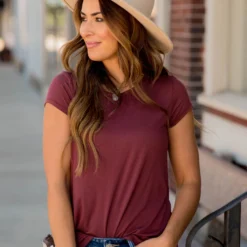 Betsey's Basic Tee -Women's Clothing Store BB 2160 aa6f17c0 8f4f 4606 ac3b e7d03174e683