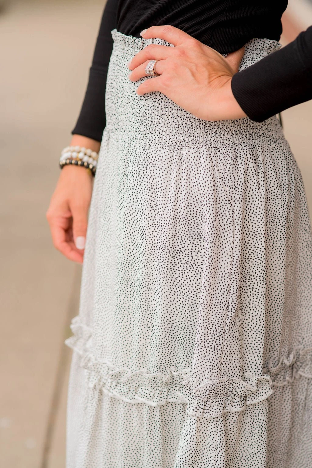 Mini Dottie Tiered Maxi Skirt 15 Mini Dottie Tiered Maxi Skirt - Image 15