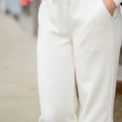 Tie Waist Sweatpants -Women's Clothing Store BB 2163