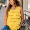 Layered Ruffle Tank