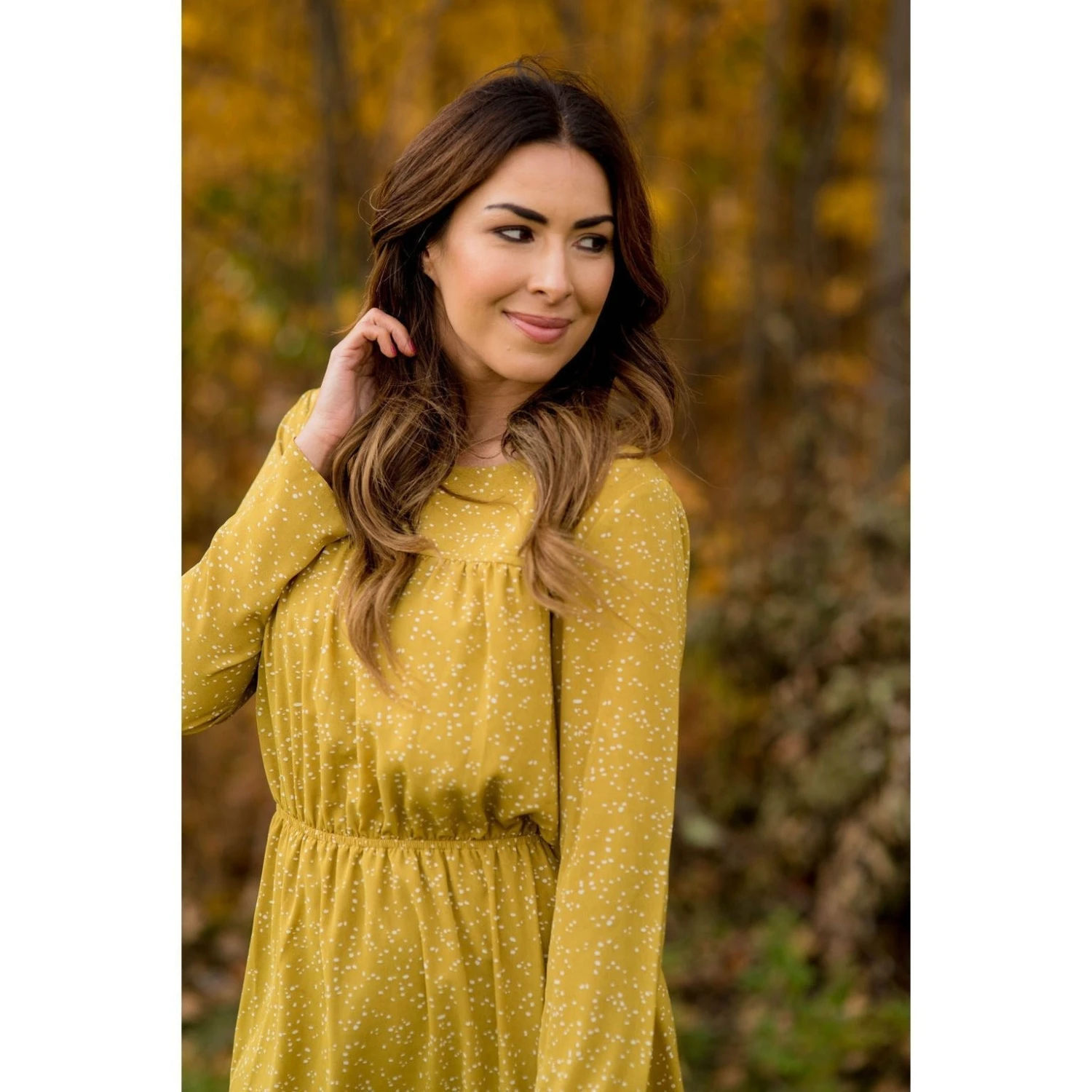 Endearingly Speckled Long Sleeve Dress 19 Endearingly Speckled Long Sleeve Dress - Image 19