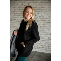 Textured Hoodie -Women's Clothing Store BB 2180 1efb0486 38a7 46cb b011 742e5a07516f