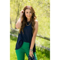 Woven Front Tank 16 Woven Front Tank -Women's Clothing Store BB 2188 01bb59e0 e6f2 4c0c bf38 0ca9d589d5e3