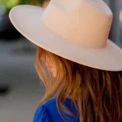 Solid Wide Brimmed Hat -Women's Clothing Store BB 2216 e72023ea bd85 4488 b09b 949f634d09c3 943228
