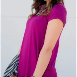 Betsey's Basic Tee -Women's Clothing Store BB 2219