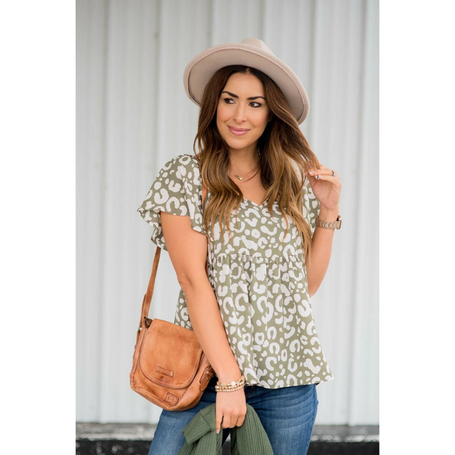 Large Leopard Print Blouse 13 Large Leopard Print Blouse - Image 13