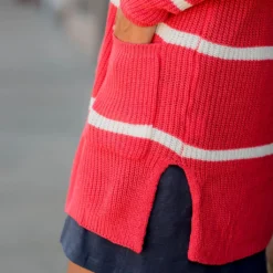 Striped Rugby Cardigan -Women's Clothing Store BB 2331 42b153e4 2cdb 45c8 861c 84f4257d2ff4