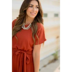 Short Sleeve Tie Dress -Women's Clothing Store BB 2333 fea0ef0c ee9e 40b6 bf6b 7e8745fe4b6a