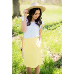 Simple Skirt -Women's Clothing Store BB 2337 770101