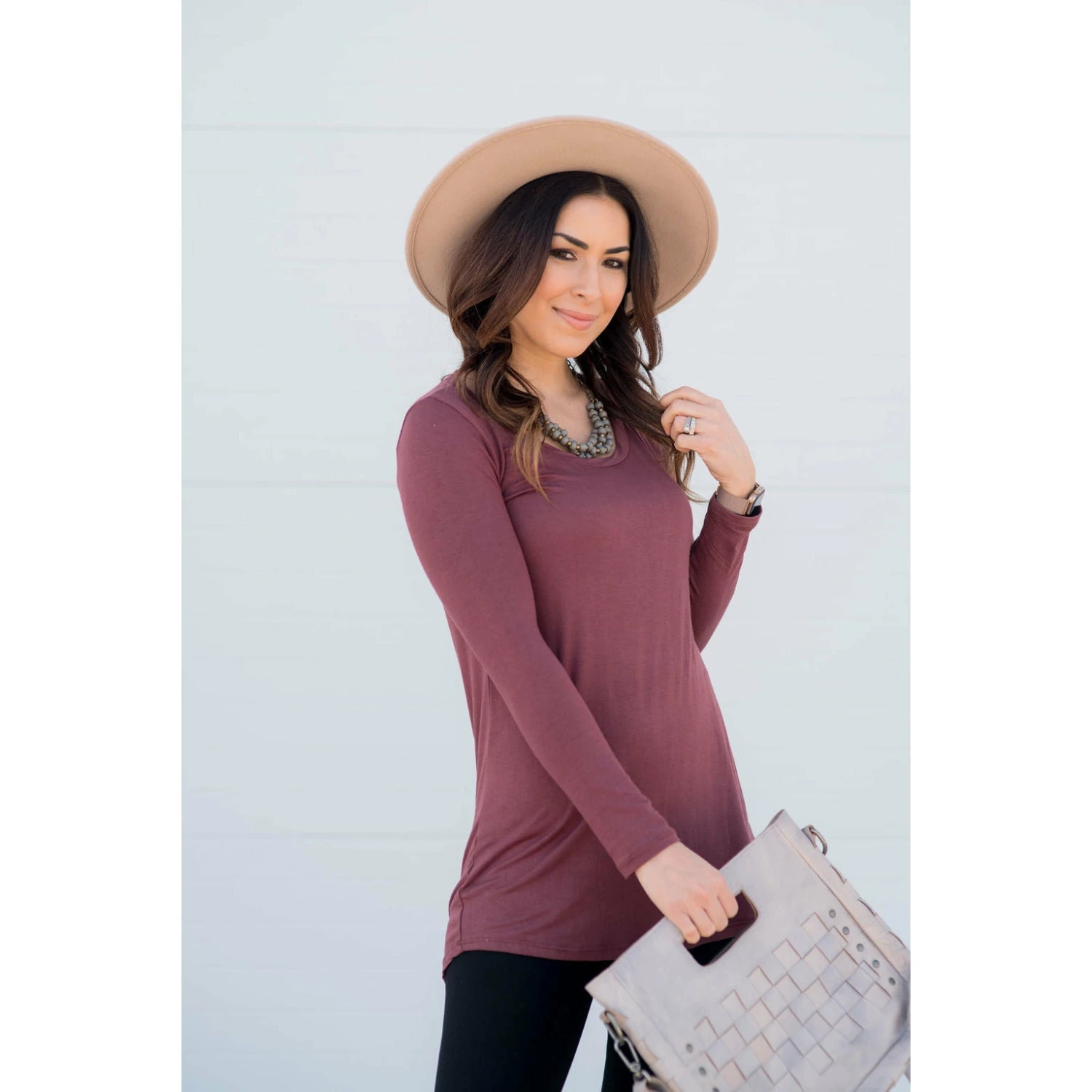 Betsey's Long Sleeve Basic Tee 13 Betsey's Long Sleeve Basic Tee - Image 13