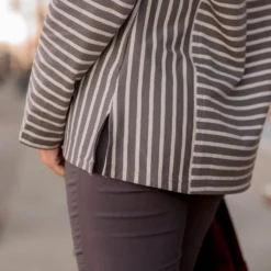 Mixed Stripes Side Accented Tee 13 Mixed Stripes Side Accented Tee -Women's Clothing Store BB 2371 d353e70d b697 4c12 a3c8 7b17dd219bc0 522507