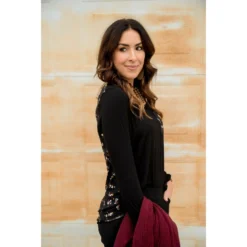 Mini Floral Pocket Back Tee -Women's Clothing Store BB 2376 9a37fda6 2d4f 4902 933e 0ac010ed2528