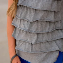 Layered Ruffle Tank -Women's Clothing Store BB 2384 bcc3a4df 0d96 4e51 8a57 752cfba6ee59 715028