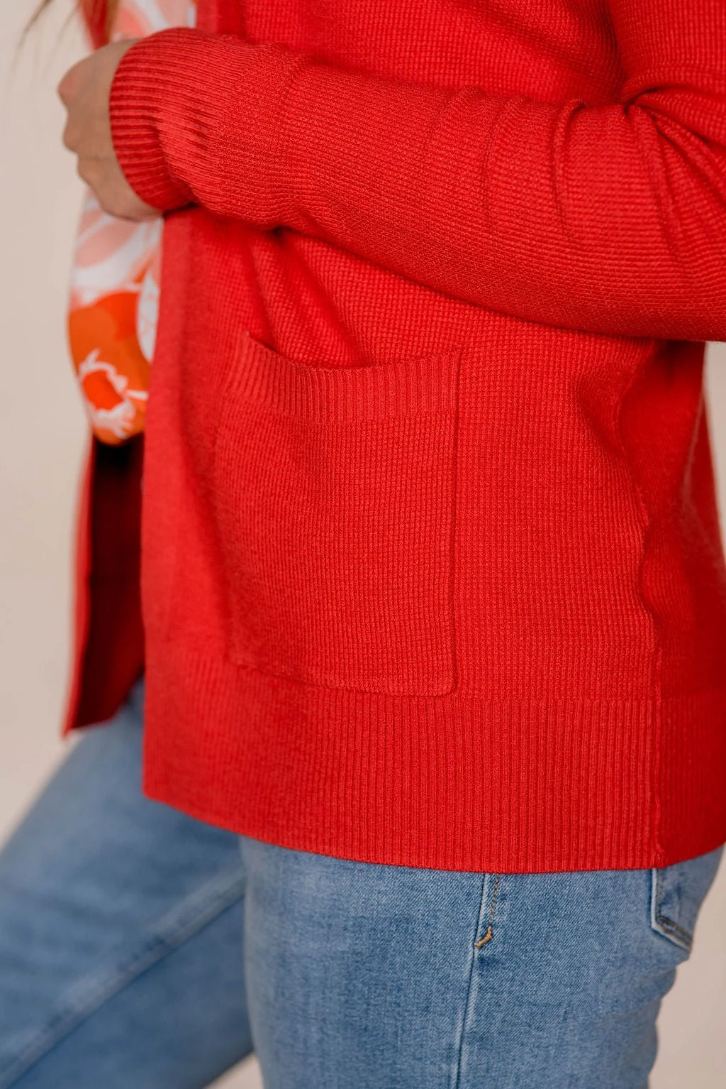 Basic Waffled Cardigan 6 Basic Waffled Cardigan - Image 6